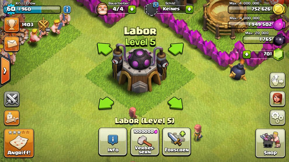 das labor ist elementar um seine truppen besser zu entwickeln