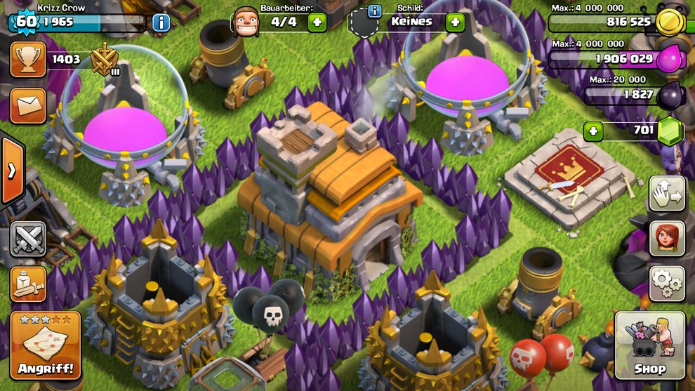 das rathaus ist das herzstück des spiels