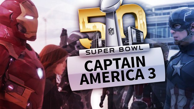 Team Cap vs. Team Iron Man: Marvel's Captain America Civil War bekommt den Super Bowl-Trailer, den wir gebraucht haben