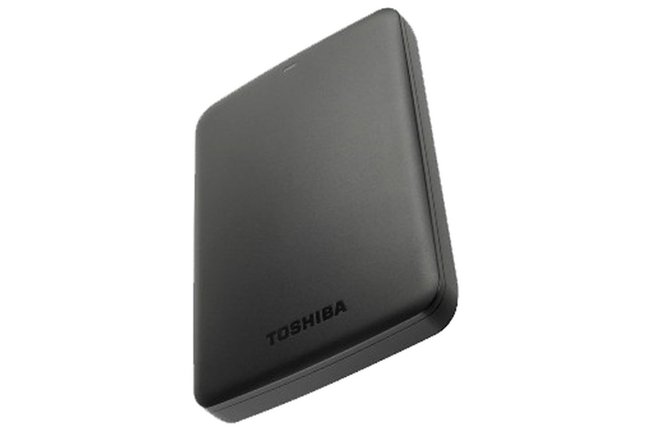 USB-Festplatte: Die Toshiba Canvio Basics 1 TB kostet rund 55 Euro.