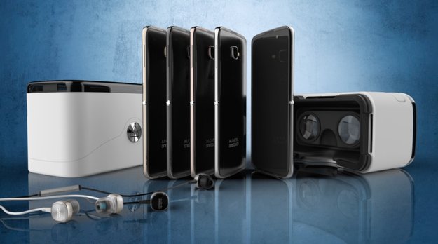 Alcatel Onetouch Idol 4S: Verpackung ist gleichzeitig eine VR-Brille