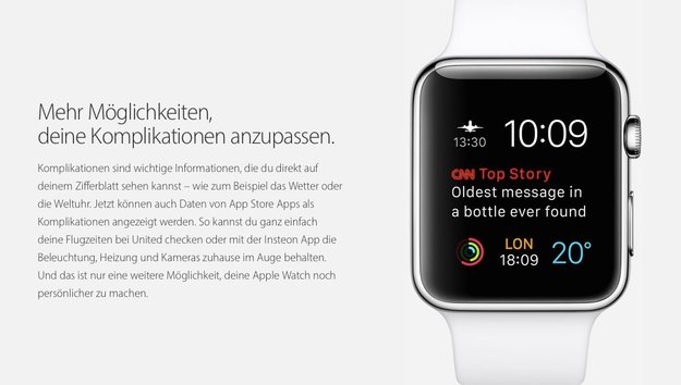 Apple Watch: Entwickler für weitere Ziffernblätter und Komplikationen gesucht