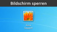 Bildschirm sperren (Windows, Mac OS X, iPhone & Android)