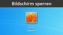 Bildschirm sperren (Windows, Mac OS X, iPhone & Android)