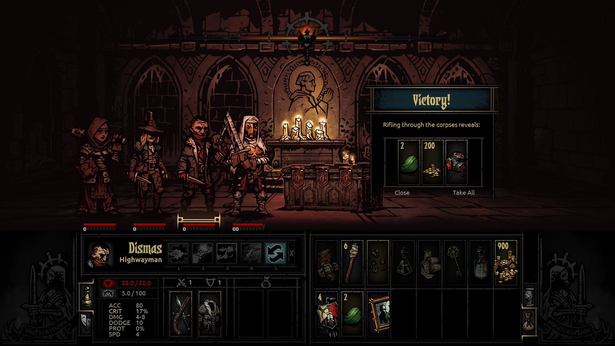 darkest dungeon provision