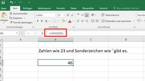 Excel: Zeichen & Wörter zählen – so geht's