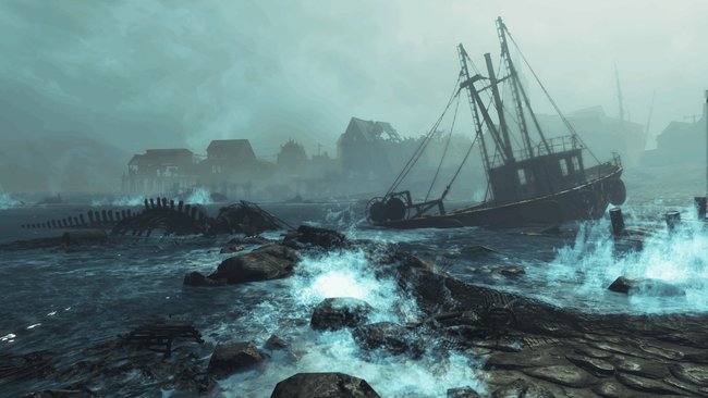 "Far Harbor" ist der erste DLC, bei dem ihr ein neues Gebiet erkunden dürft.