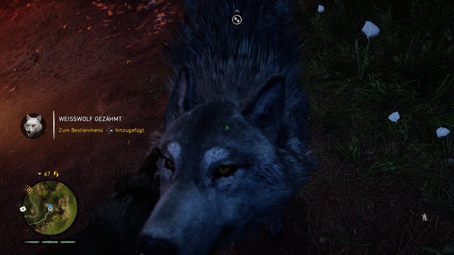 Der Weißwolf ist eure erste Bestie. Folgt einfach der ersten Hauptmission, um ihn zu bekommen.