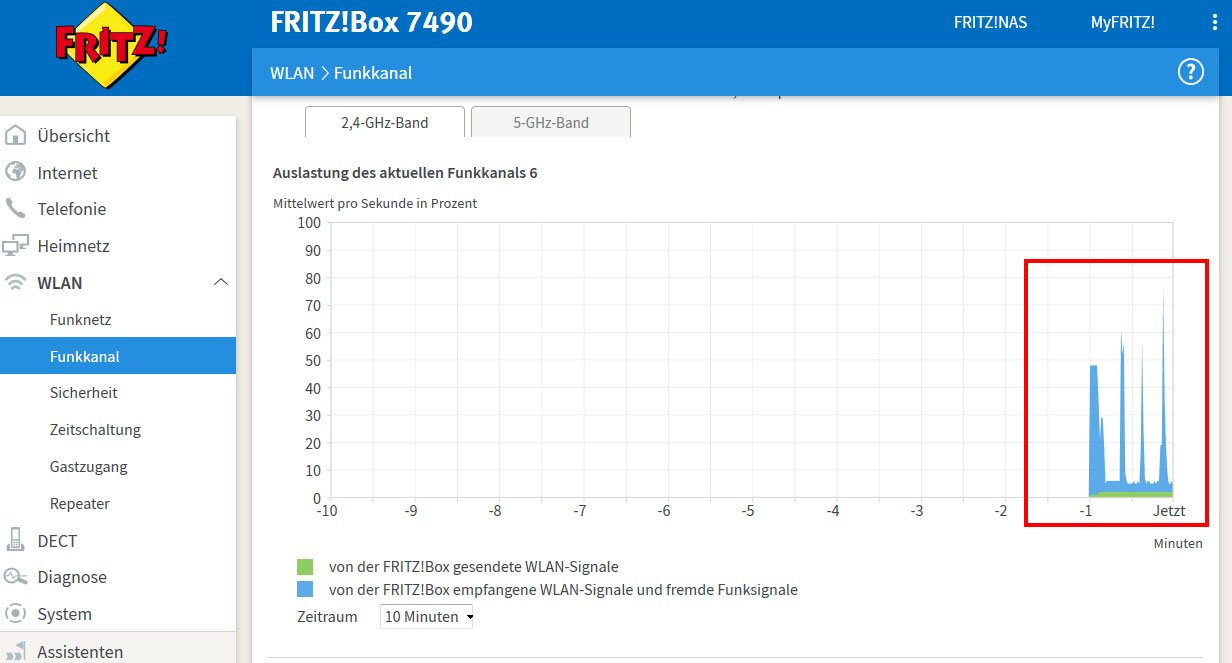 Fritzbox 7490 WLANProbleme Ursache & Lösung für Verbindungsabbrüche