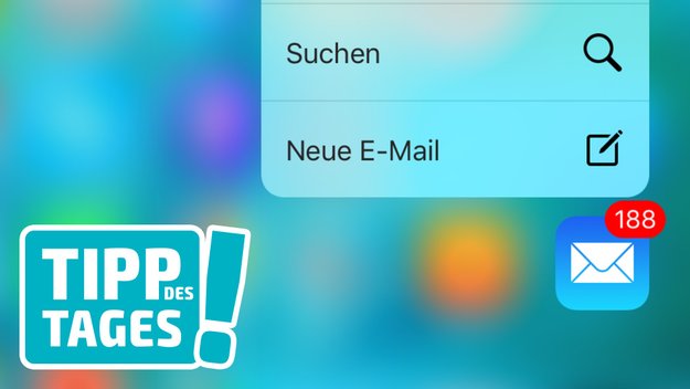 iPhone-Tipp: Mit 3D-Touch schnell eine neue Nachricht schreiben (Quick Actions)