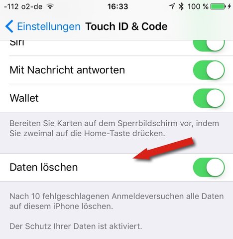iphone-code-daten-loschen