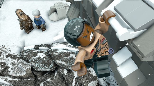 LEGO Star Wars - Das Erwachen der Macht: Finn gerät von einem Fettnäpfchen ins Nächste.