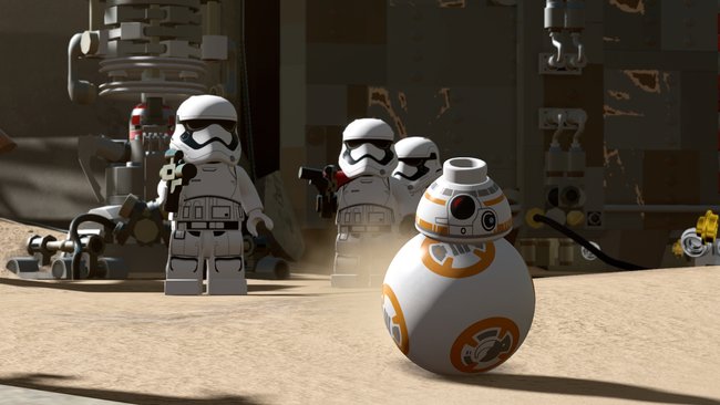 LEGO Star Wars - Das Erwachen der Macht: BB-8 dürft ihr erstmals selber steuern.
