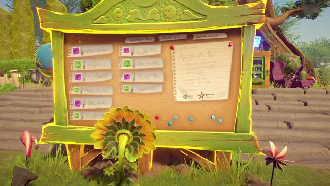 Schaut auf die Auftragstafel in Plants vs. Zombies: Garden Warfare 2, um Sterne zu erhalten