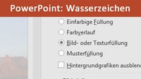 PowerPoint: Wasserzeichen hinzufügen – So geht's