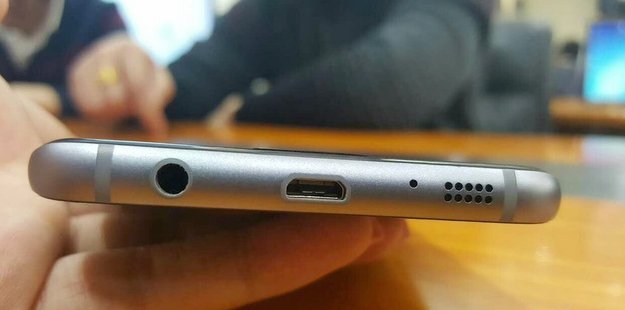 Samsung Galaxy S7: Neues Bild bestätigt Micro-USB- statt USB-Typ-C-Anschluss
