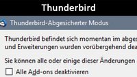 Thunderbird: Abgesicherter Modus starten – So geht's