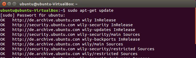 So aktualisiert ihr Ubuntu per Terminal.