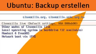 Ubuntu: Image-Backup erstellen und wiederherstellen (CloneZilla) – Anleitung Schritt für Schritt