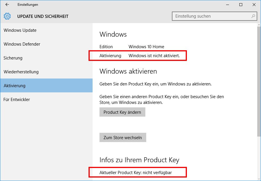 Windows 10 deaktivieren – so gehts