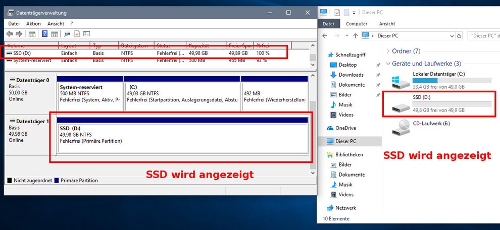 Ssd Wird Nicht Erkannt Windows 10 Ssd Wird Nicht Erkannt Windows 10