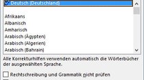 Word: Sprache ändern (Rechtschreibprüfung und im Programm) – so geht's