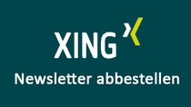 XING-Newsletter abbestellen – So klappt's