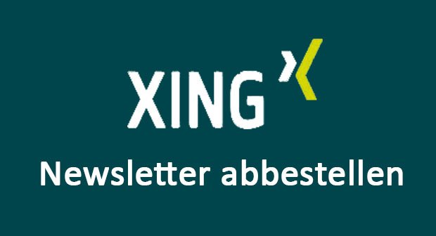 XING-Newsletter abbestellen – So klappt's
