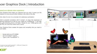 Acer Graphics Dock: Externe Grafikkarte für 2-in-1-Geräte mit Windows 10