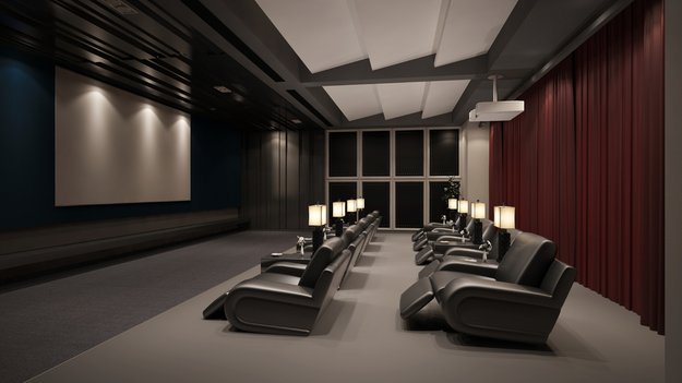 Beamer-Leinwand – der richtige Hintergrund für das Kino-Feeling