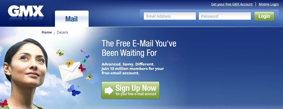 Login handy direkt gmx Free Email