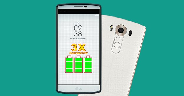 LG V10 mit 9.000 mAh: Akkulaufzeit per Case verdreifachen