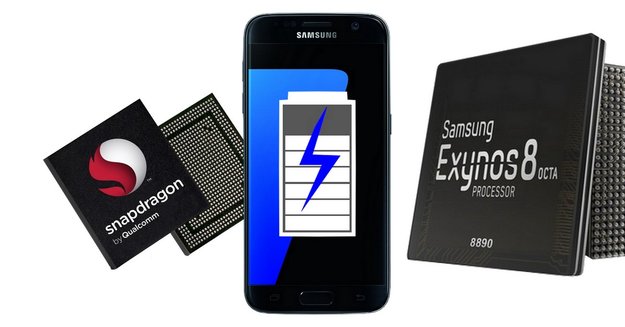 Snapdragon 820 im Samsung Galaxy S7: 46 Prozent weniger Akkulaufzeit als Exynos-Version