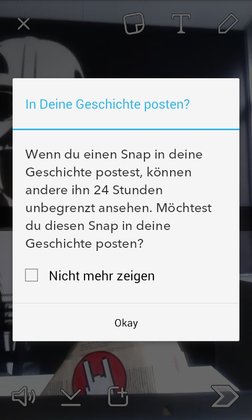 Snapchat-Video-Geschichte