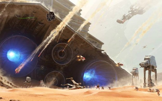 Star Wars 7: Beeindruckendes Fan-Video stellt die Schlacht von Jakku nach