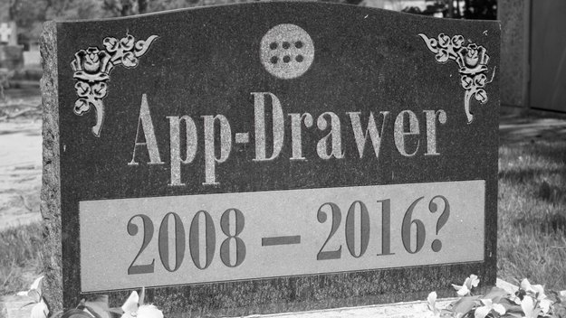 Der App-Drawer ist tot, es lebe der App-Drawer: Warum das Android-Markenzeichen so schnell nicht verschwinden wird