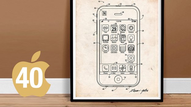 40 Jahre Apple: Sinnvolle Patent-Nutzung außerhalb des Gerichtssaals – als Poster! (Fundstück)