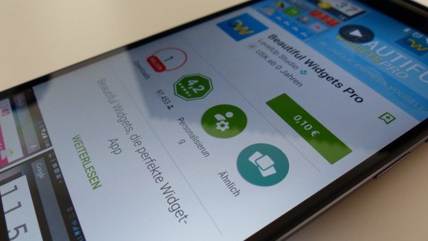 App-Deal: Beautiful Widgets Pro für nur 0,10 Euro im Google Play Store