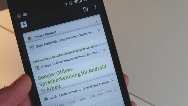 Chrome für Android: Alte Tab-Ansicht wird wieder zum Standard