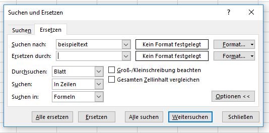 Excel: In den Optionen könnt ihr noch mehr einstellen.