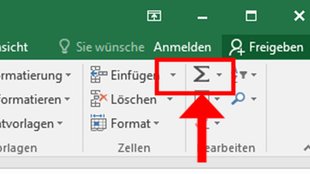 Summe in Excel berechnen – so geht's