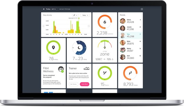 Fitbit-Dashboard – so funktioniert’s