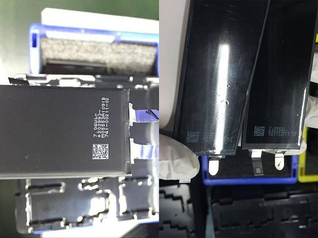 iPhone 7: Fotos sollen gewachsenen Akku zeigen