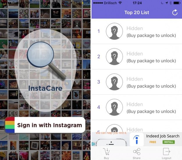 Entwickler schleust erneut Instagram-Phishing-Apps in den App Store