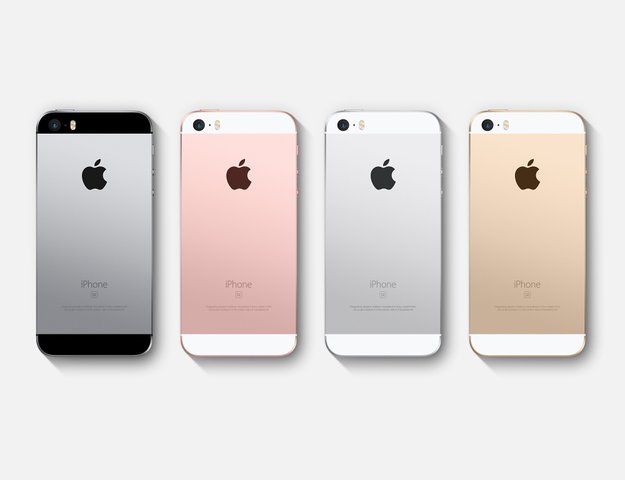 iPhone SE Farben: Spacegrau, Roségold, Silber und Gold in der Übersicht
