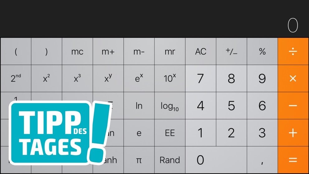 iPhone-Tipp: Der versteckte komplexe Taschenrechner in iOS