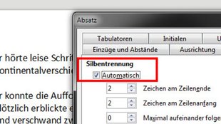 LibreOffice: Silbentrennung aktivieren / deaktivieren – so geht's