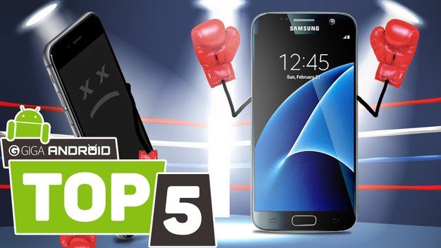5 Gründe, warum das Samsung Galaxy S7 besser als das iPhone 6s ist