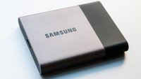 Samsung Portable SSD T3: 2 GB in 5,7 Sekunden gespeichert