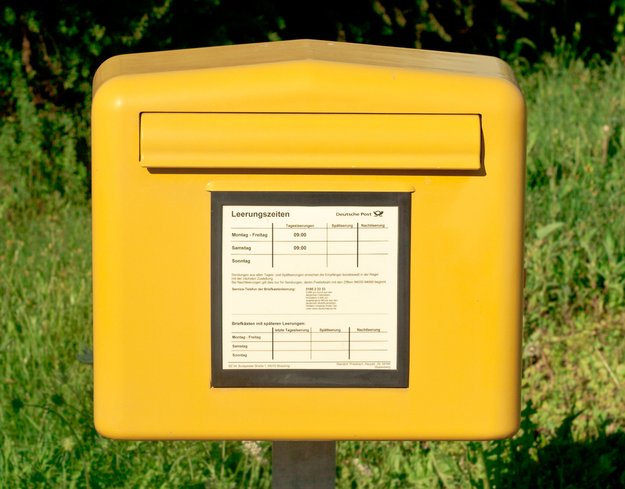 Wo ist der nächste Briefkasten?